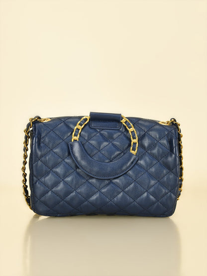 Limelight - Ring Handle Quilted Handbag