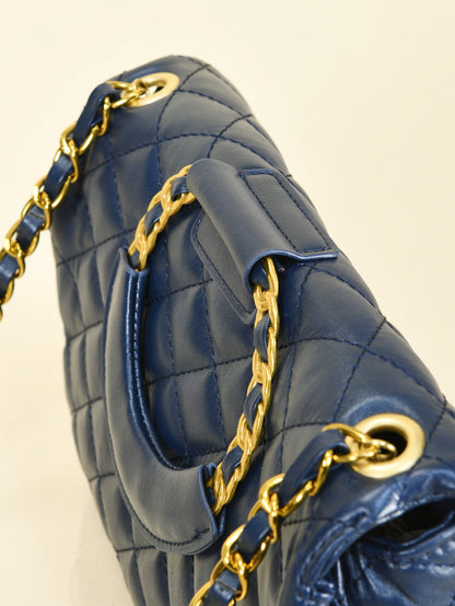 Limelight - Ring Handle Quilted Handbag