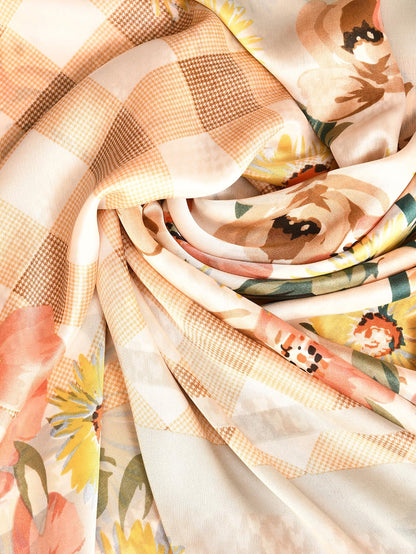 Printed Silk Scarf