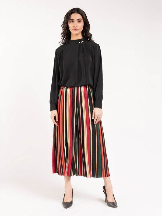 Limelight - Striped Culotte Pants