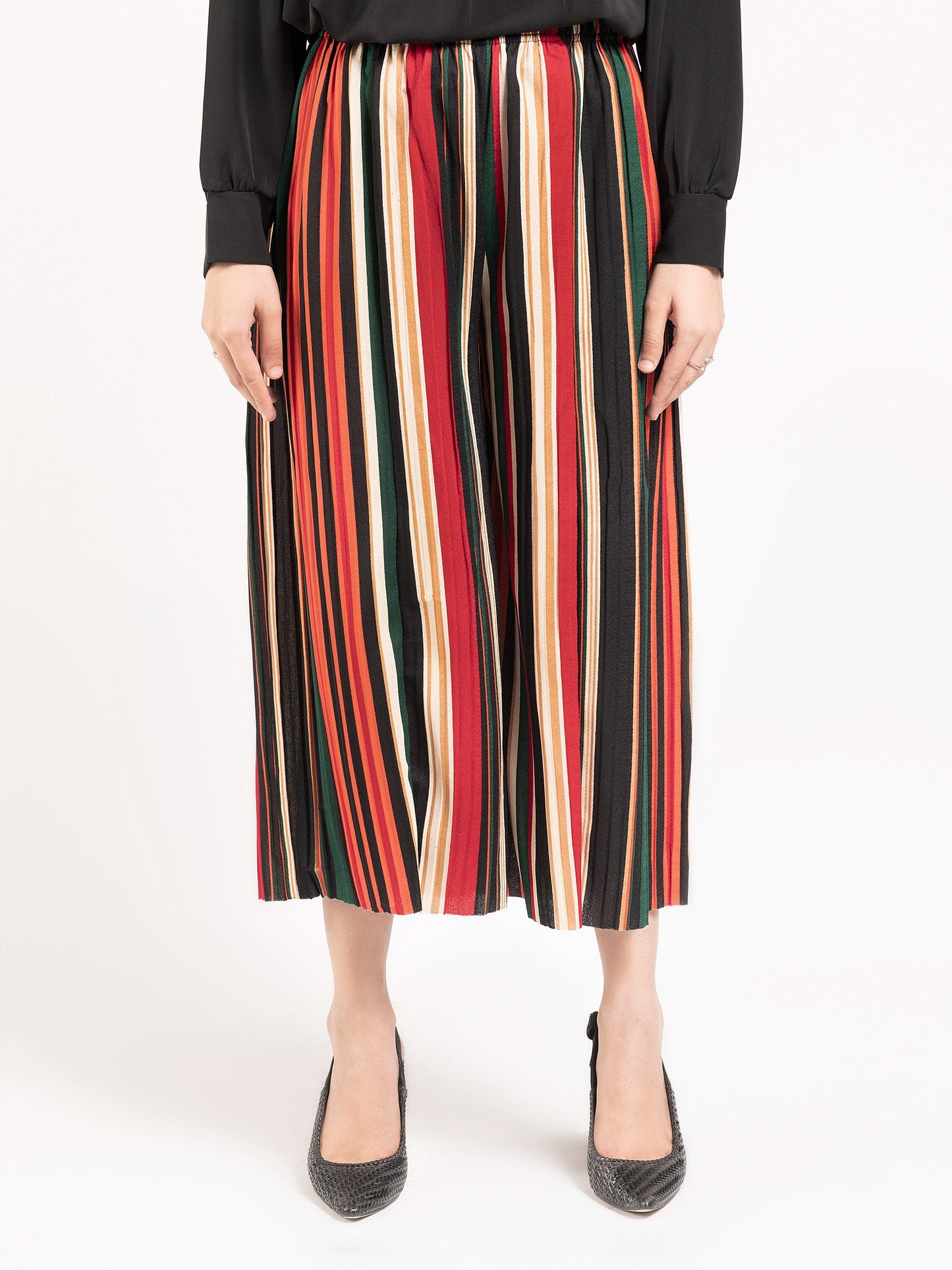 Limelight - Striped Culotte Pants
