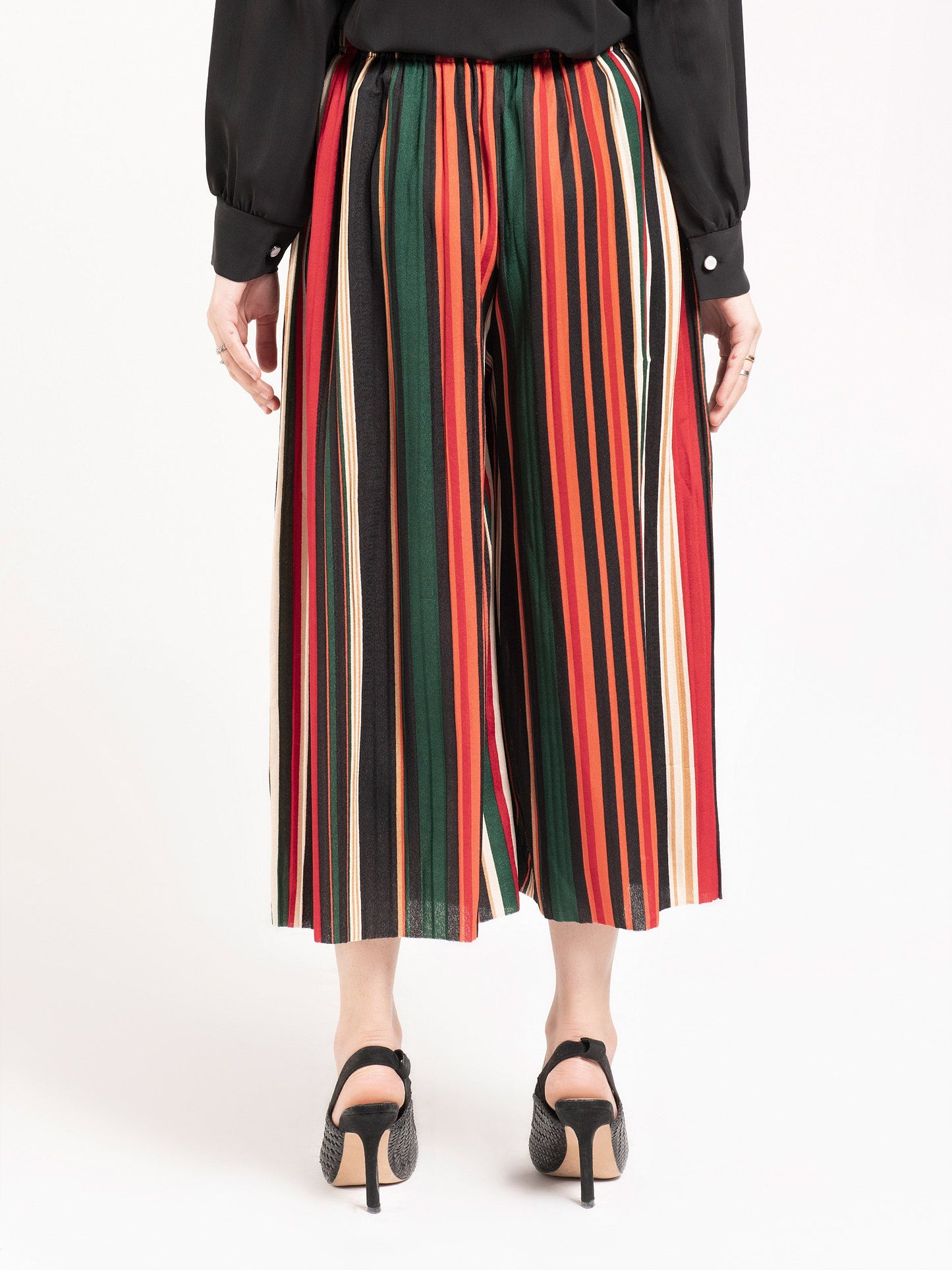 Limelight - Striped Culotte Pants