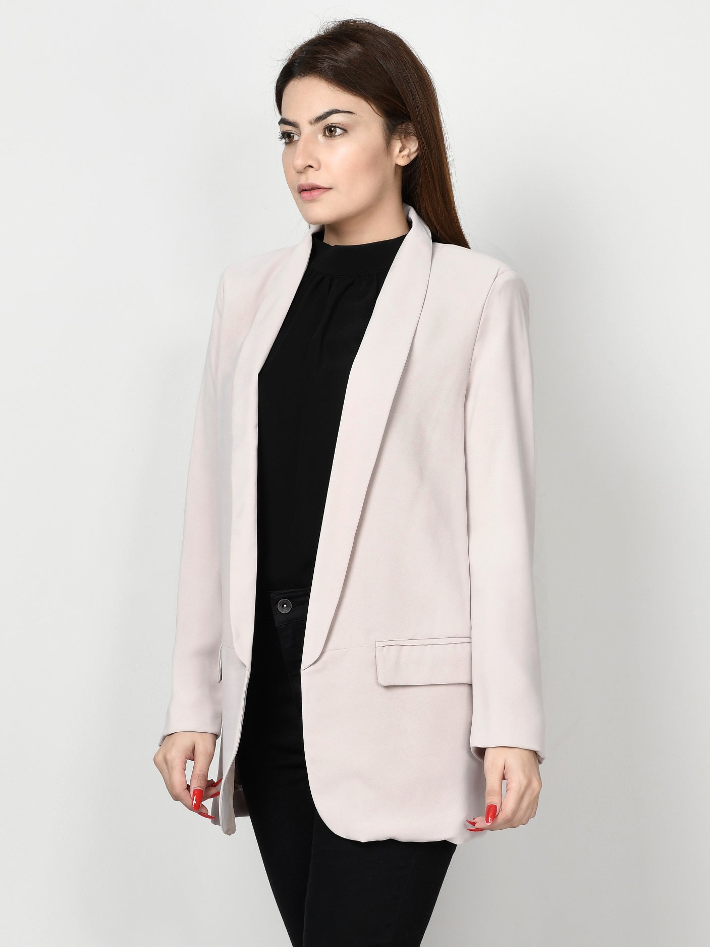 Limelight - Basic Coat - Tea Pink