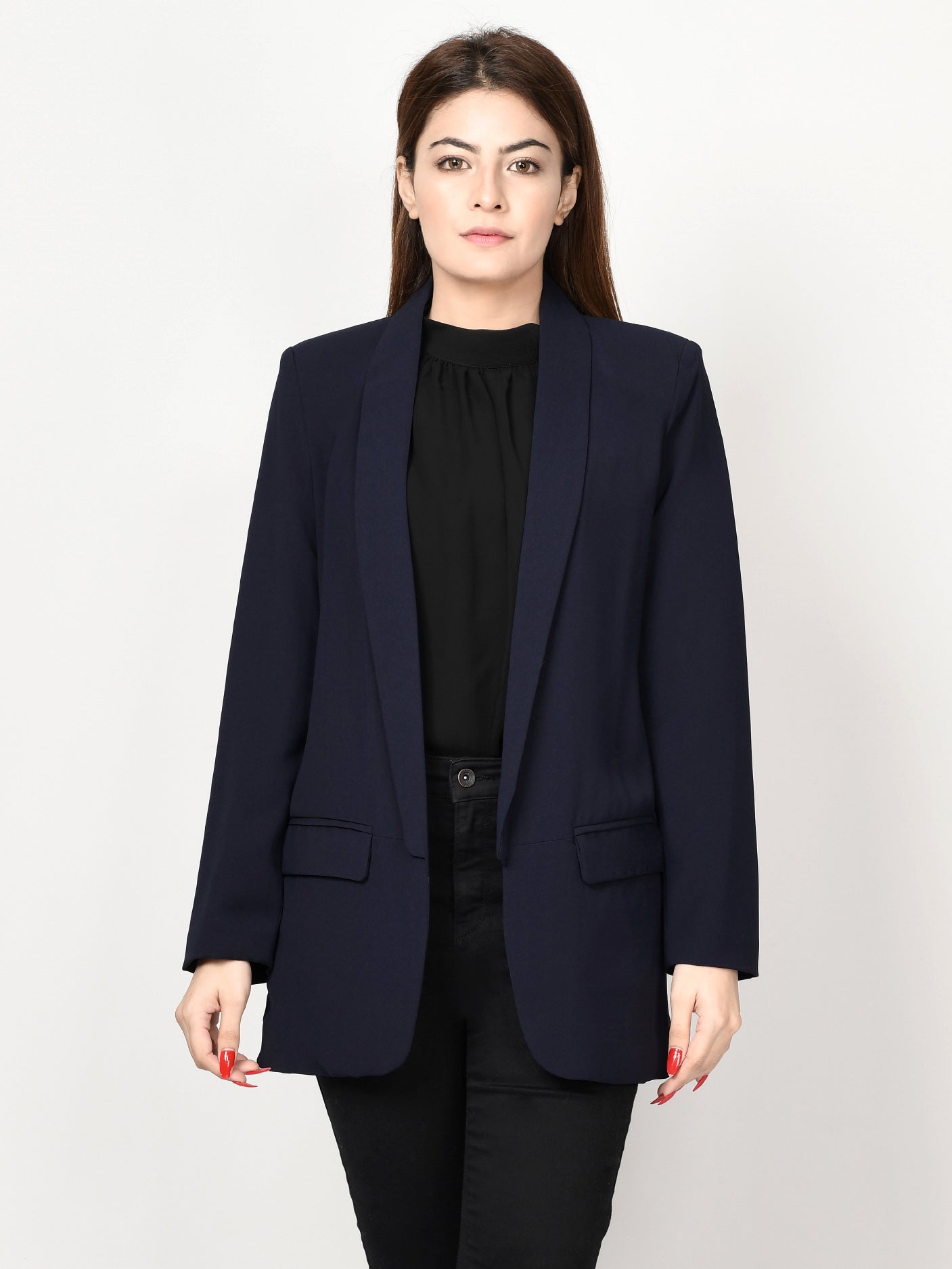 Limelight - Basic Coat - Dark Blue