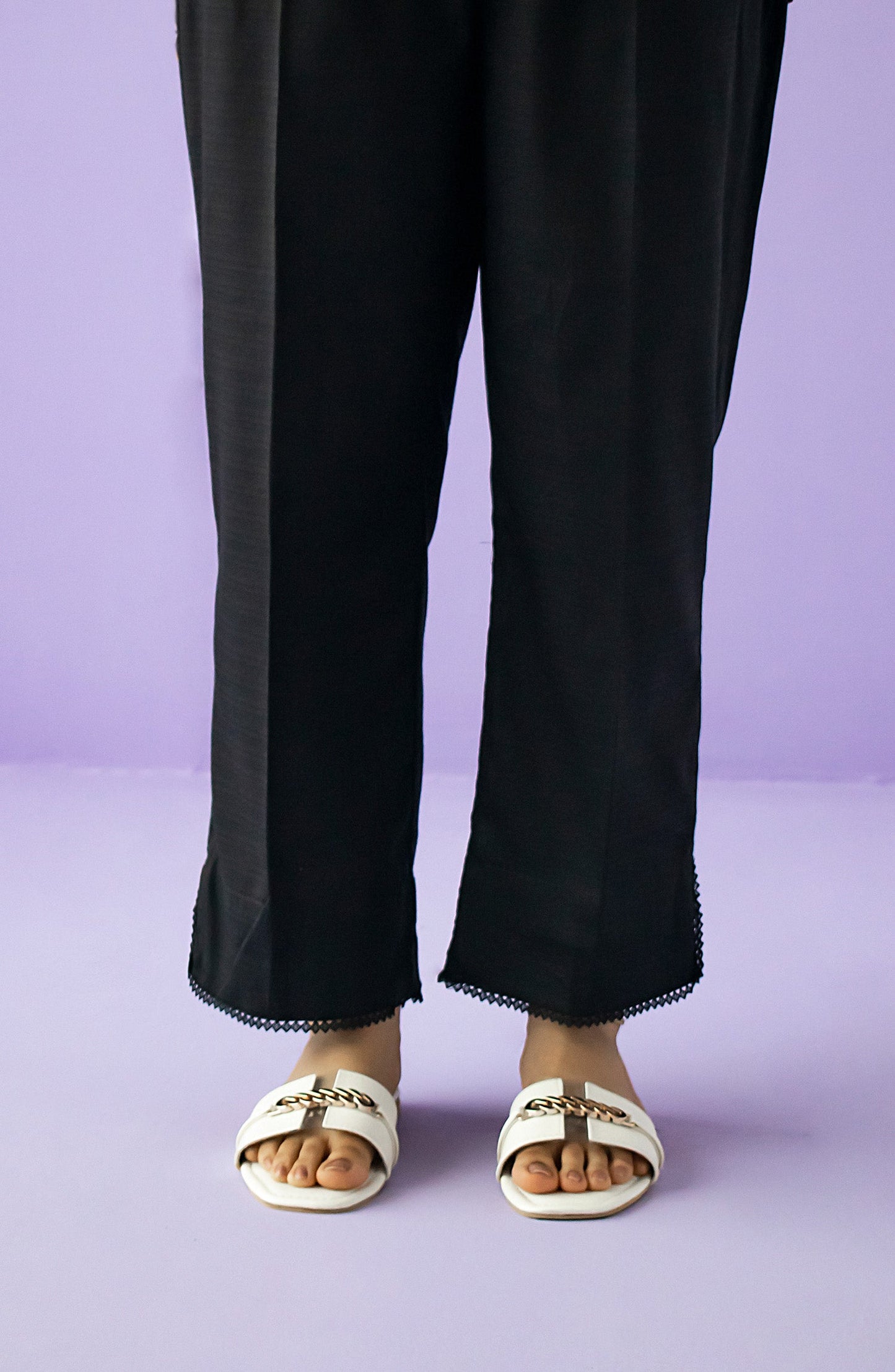Orient - Stitched Bottoms 1 Piece Plain Dobby Trouser