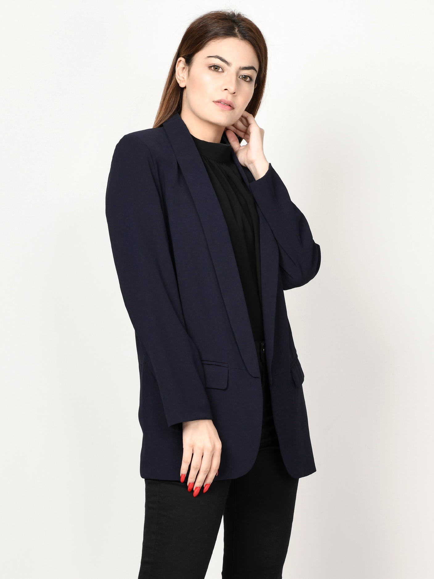 Limelight - Basic Coat - Dark Blue