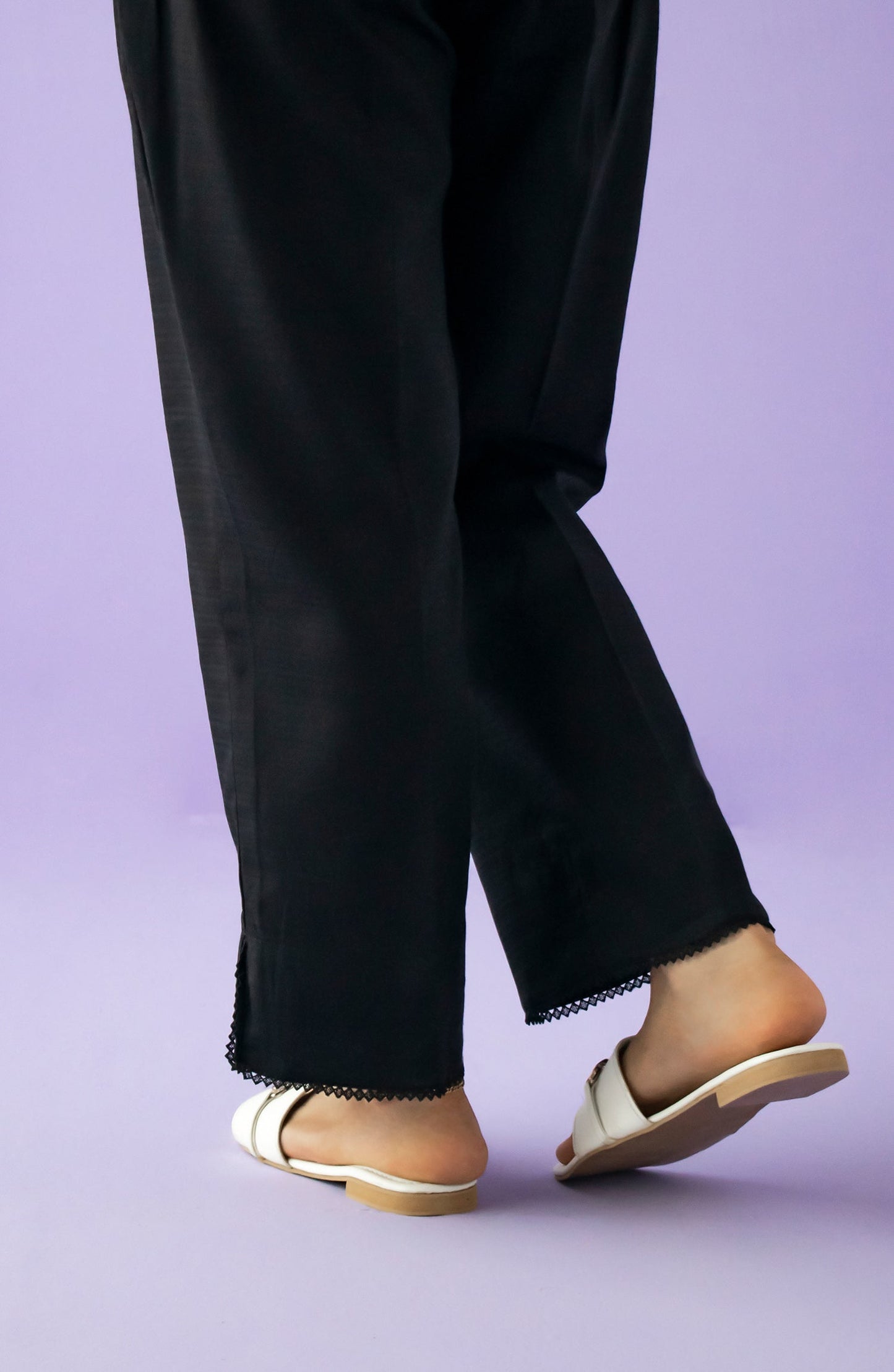 Orient - Stitched Bottoms 1 Piece Plain Dobby Trouser