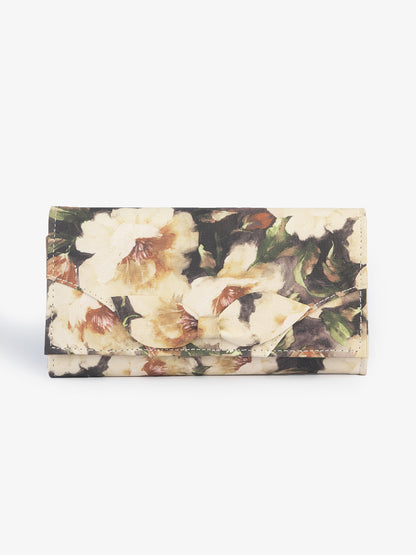 Floral Printed Wallet