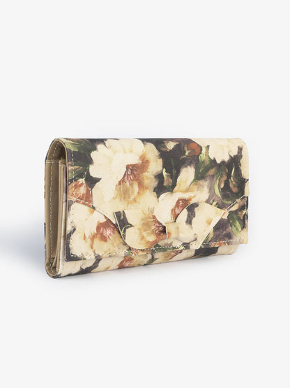 Floral Printed Wallet