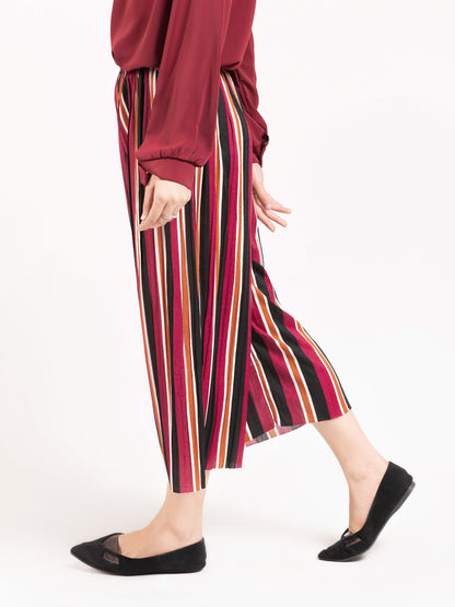 Limelight - Striped Culotte Pants