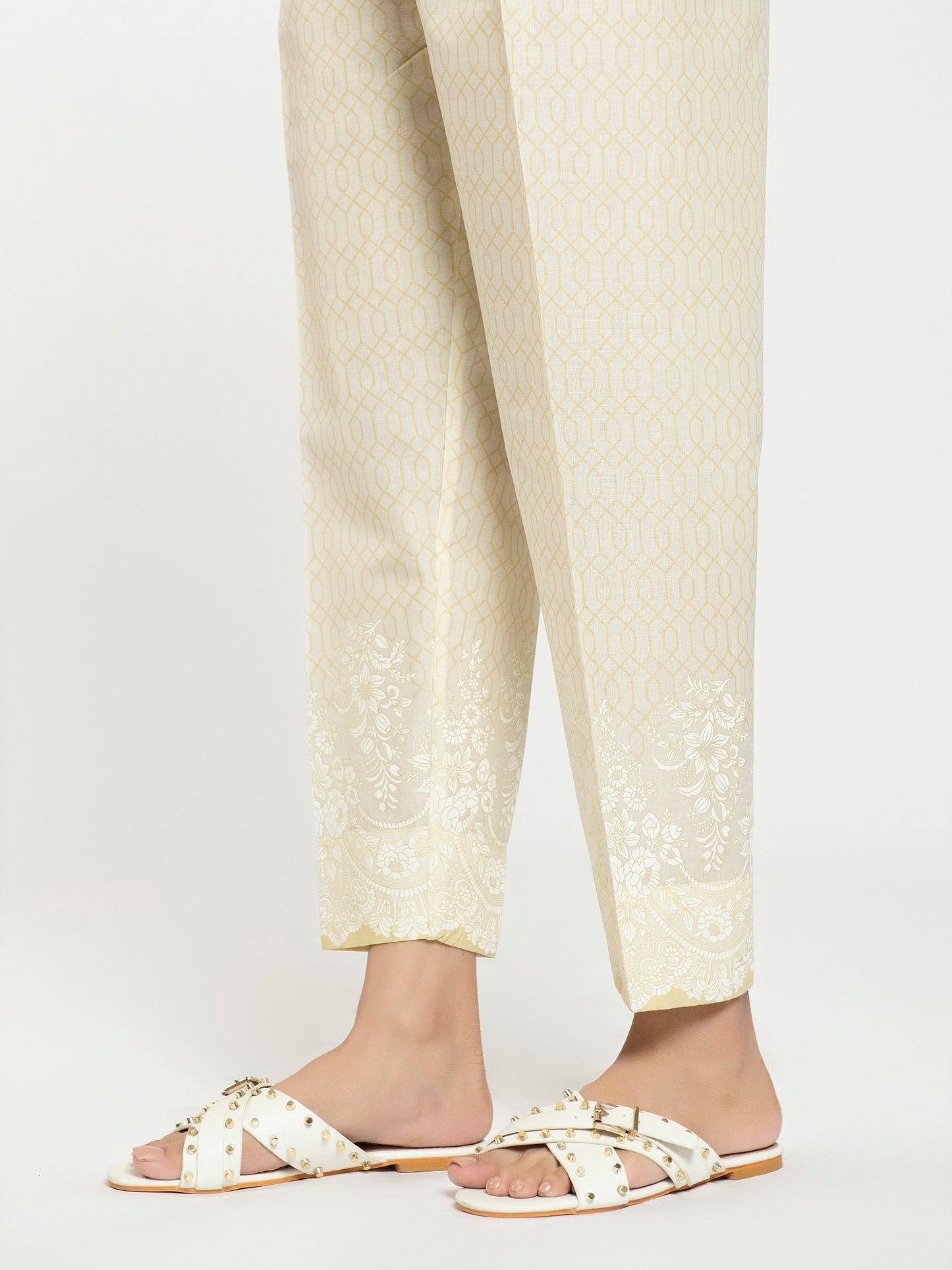 Printed Cambric Trouser