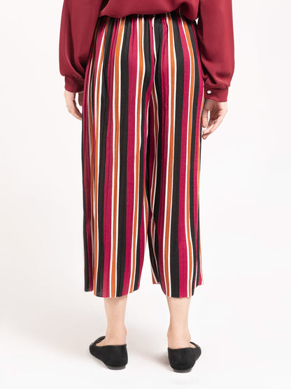 Limelight - Striped Culotte Pants