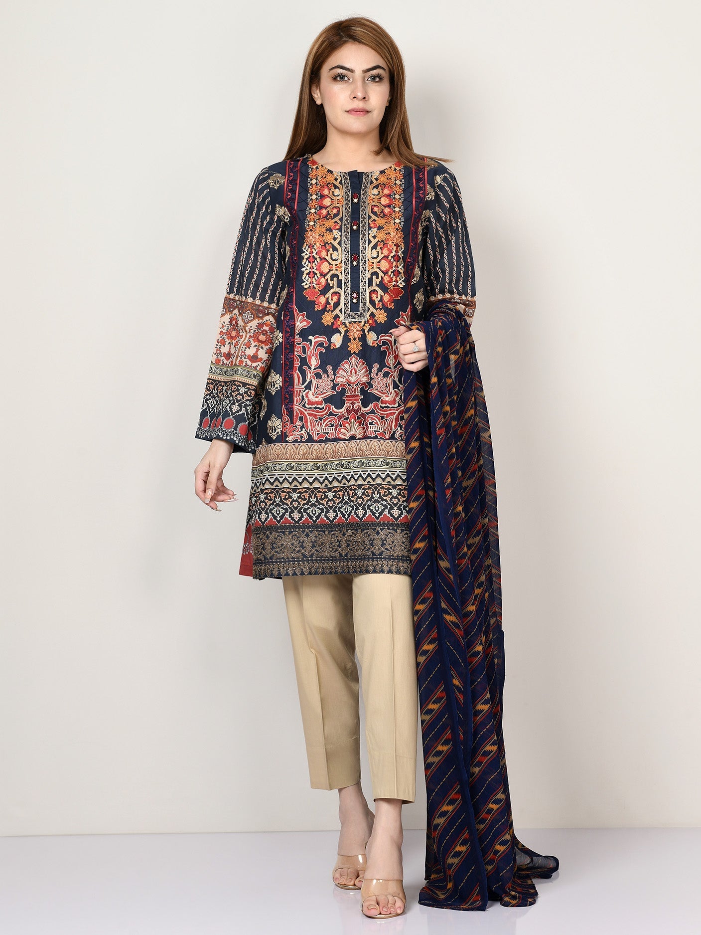 Limelight - Printed Lawn Suit