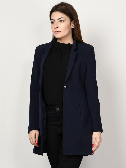 Limelight - Classic Coat - Dark Blue