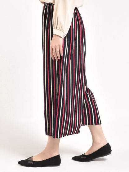 Limelight - Striped Culotte Pants