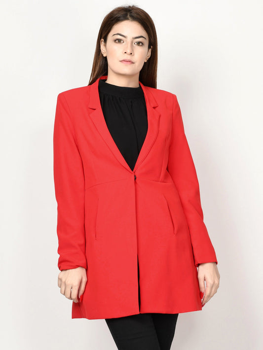 Limelight - Classic Coat - Red