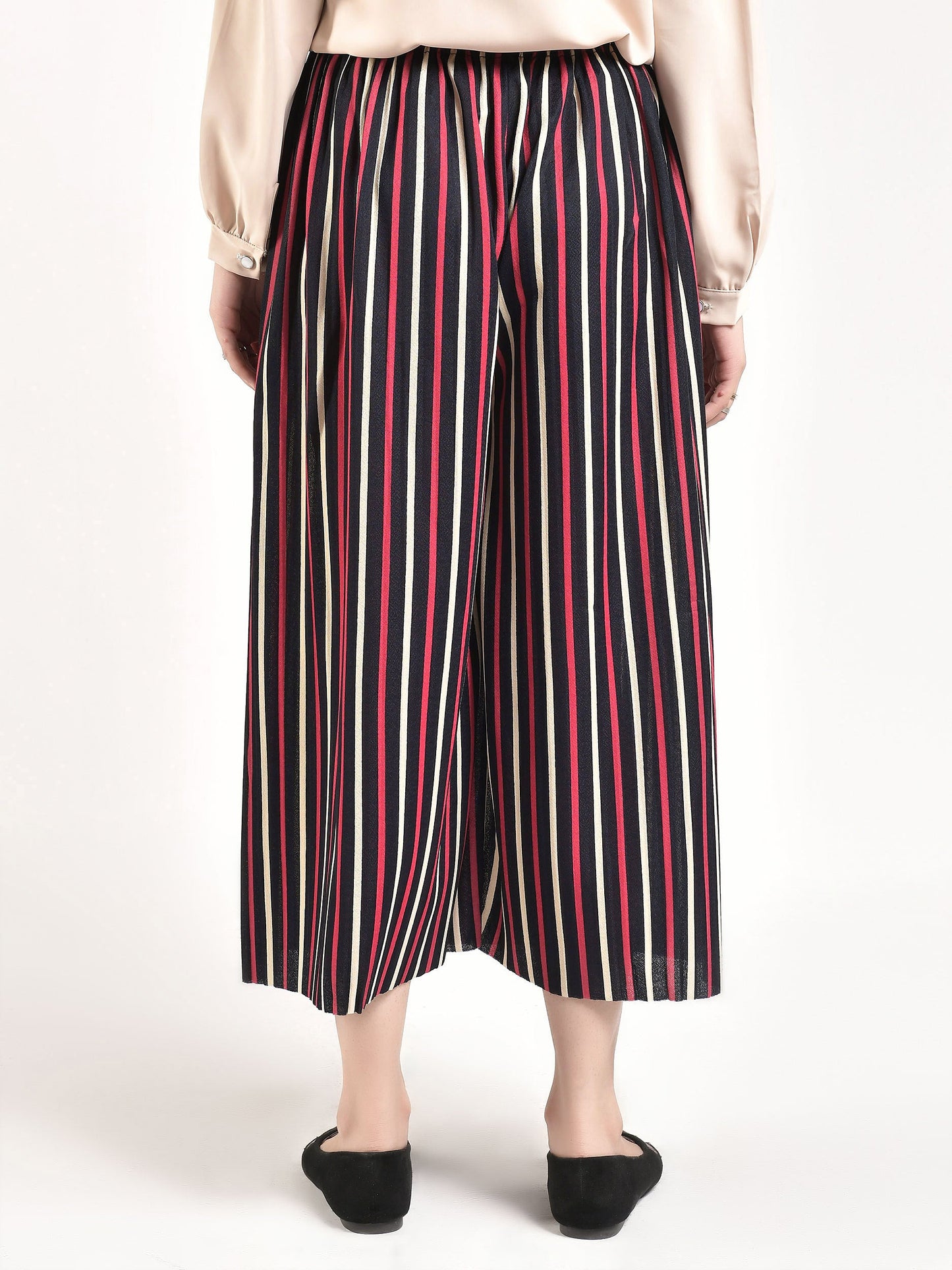 Limelight - Striped Culotte Pants