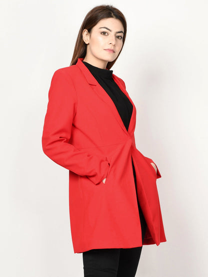 Limelight - Classic Coat - Red