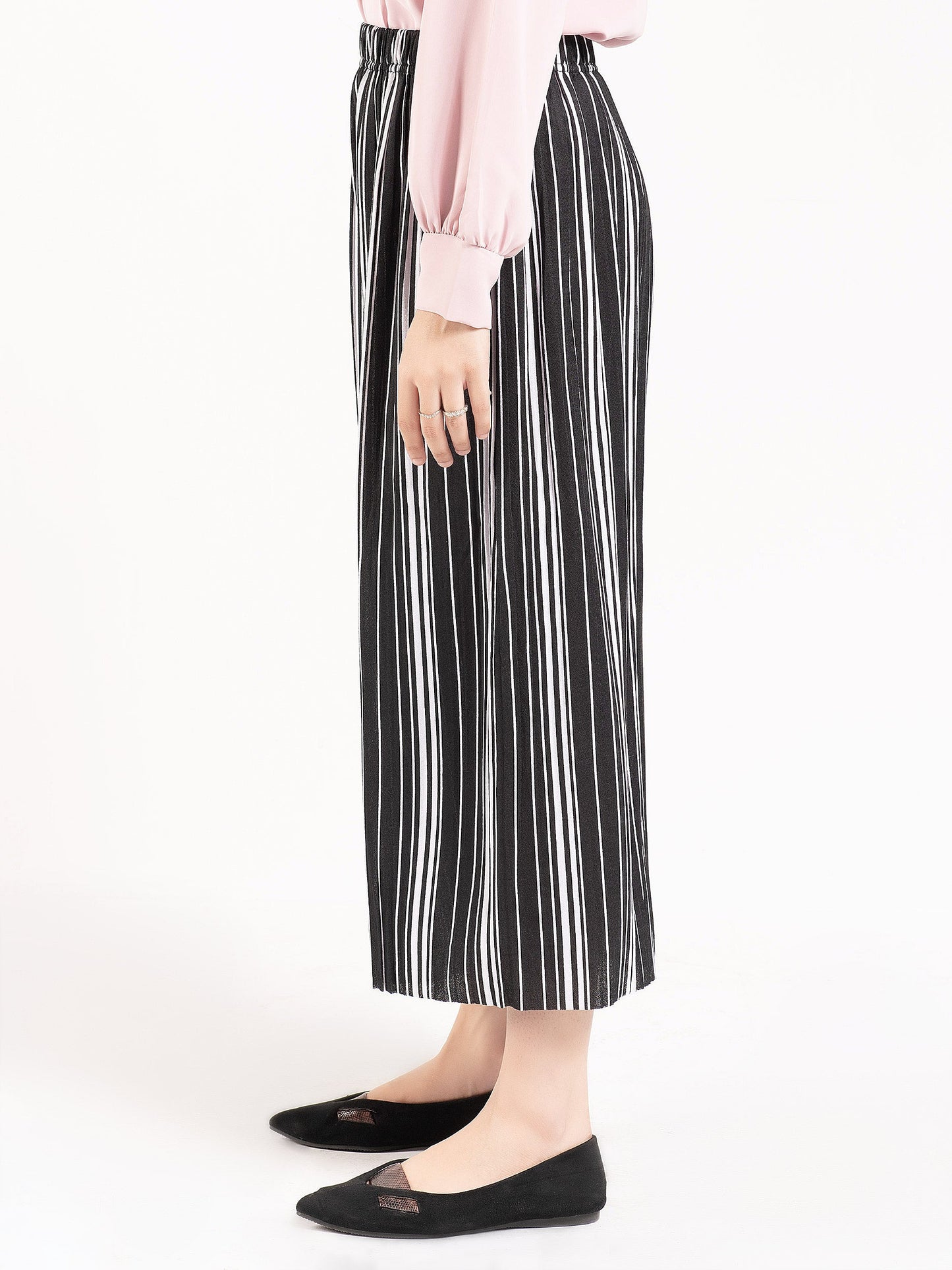 Limelight - Striped Culotte Pants