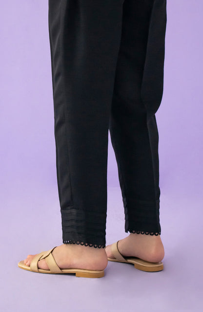 Orient - Stitched Bottoms 1 Piece Plain Raw Silk Trouser