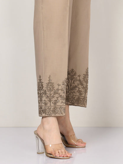 Embroidered Cambric Trouser