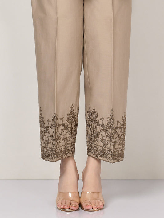 Embroidered Cambric Trouser