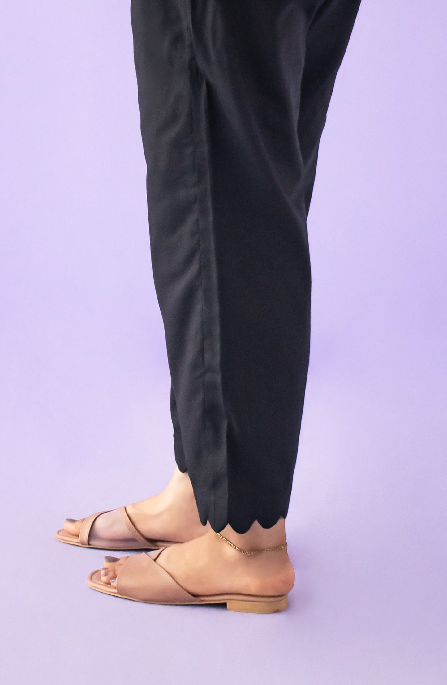 Orient - Stitched Bottoms 1 Piece Plain Dobby Trouser