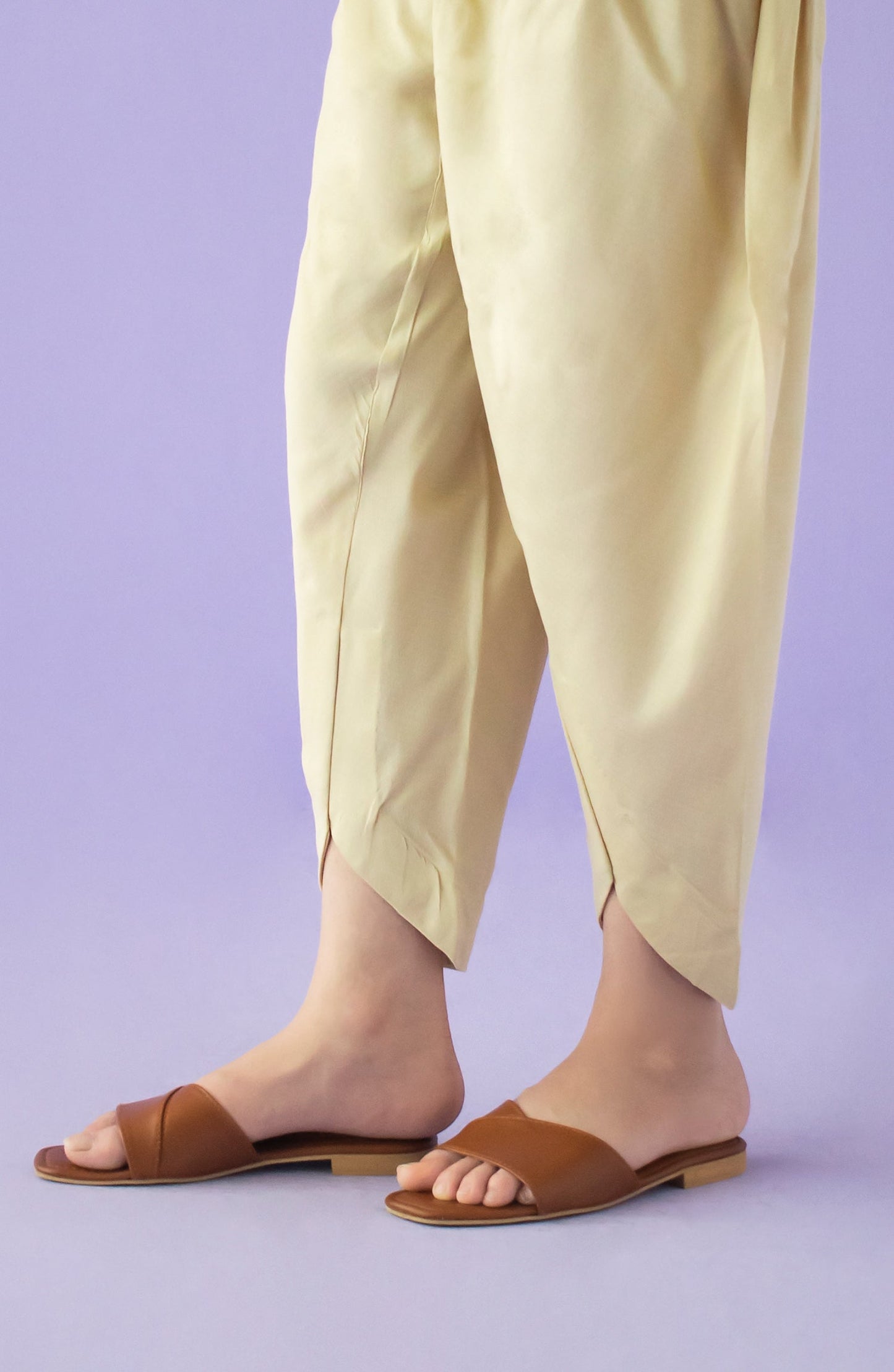 Orient - Stitched Bottoms 1 Piece Plain Dobby Shalwar