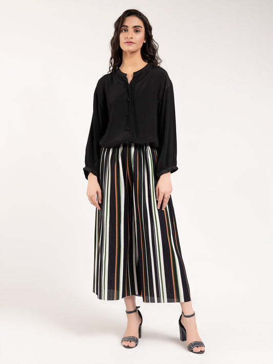 Limelight - Striped Culotte Pants