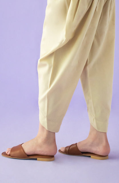 Orient - Stitched Bottoms 1 Piece Plain Dobby Shalwar