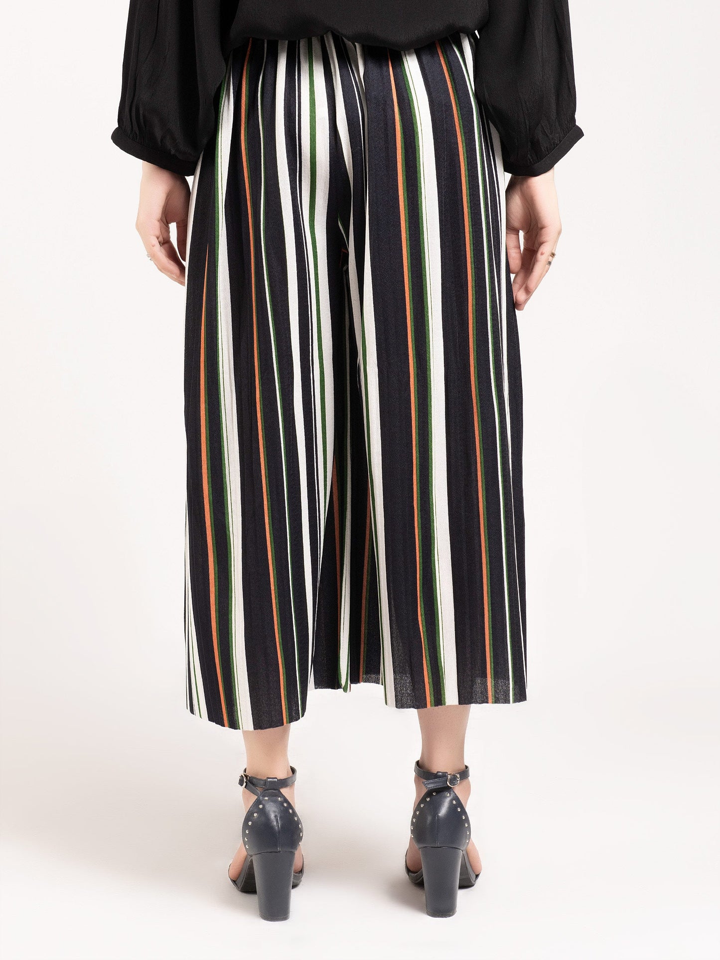 Limelight - Striped Culotte Pants