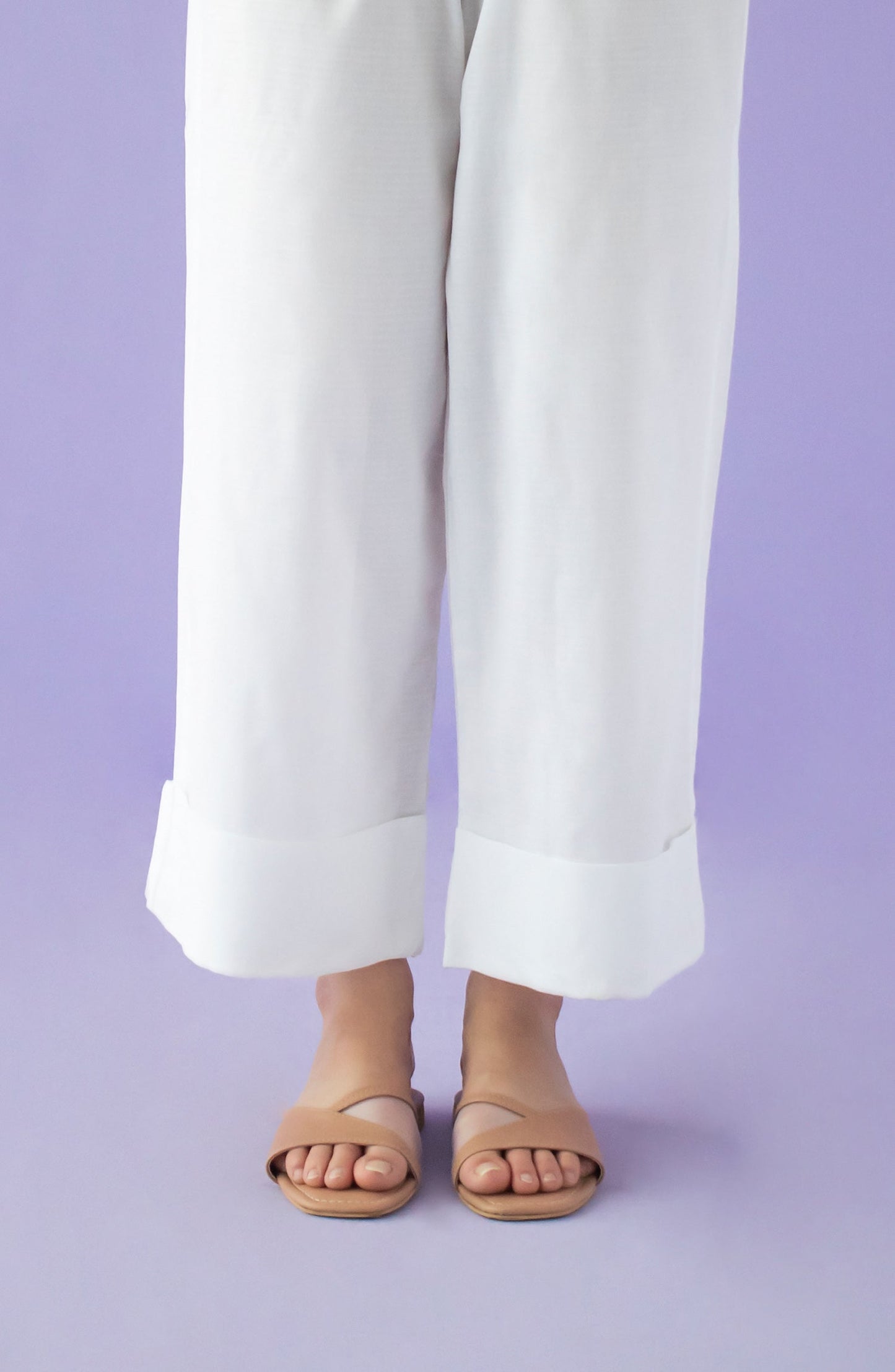 Orient - Stitched Bottoms 1 Piece Plain Dobby Trouser