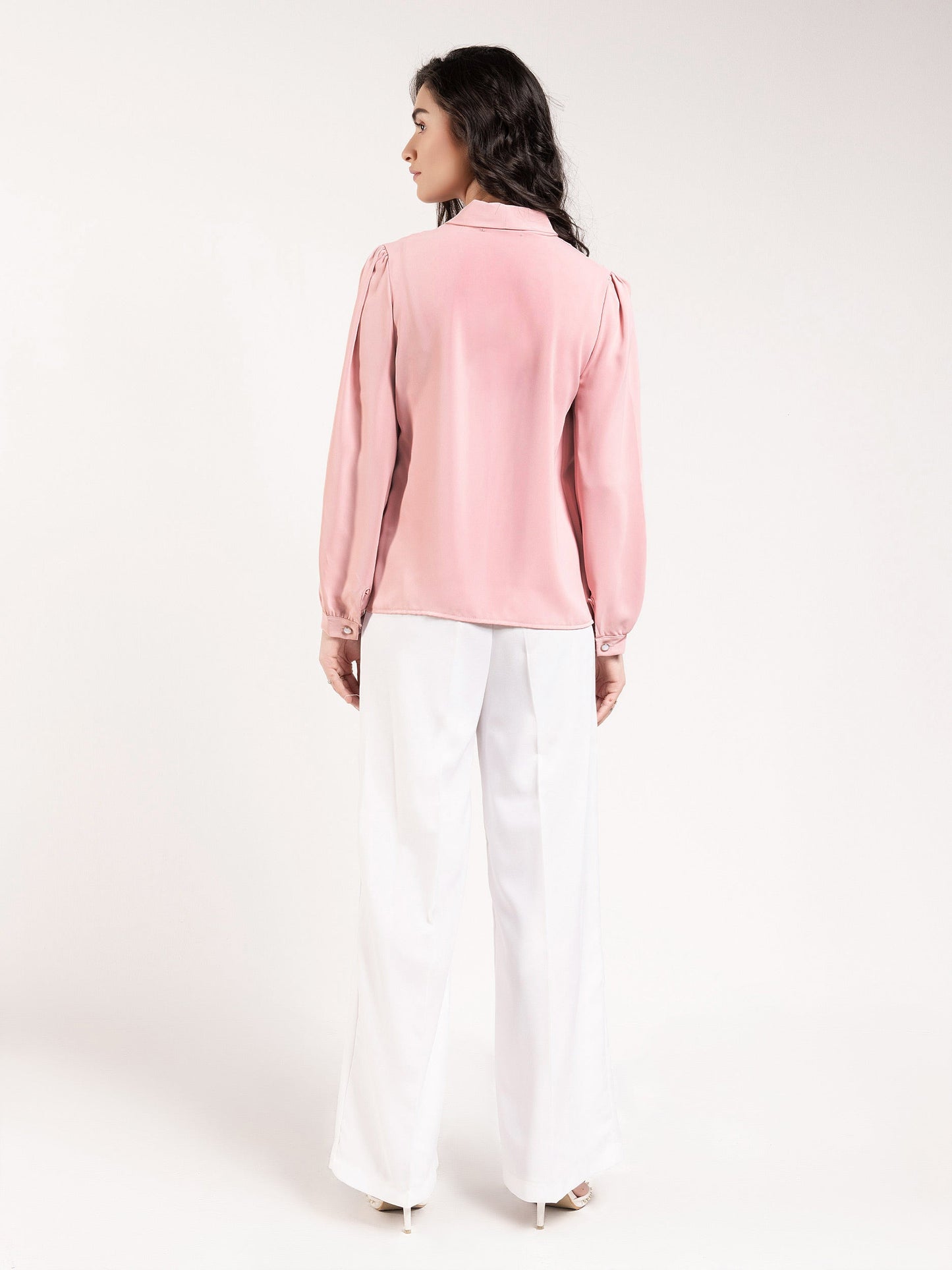 Limelight - Plain Pleated Top