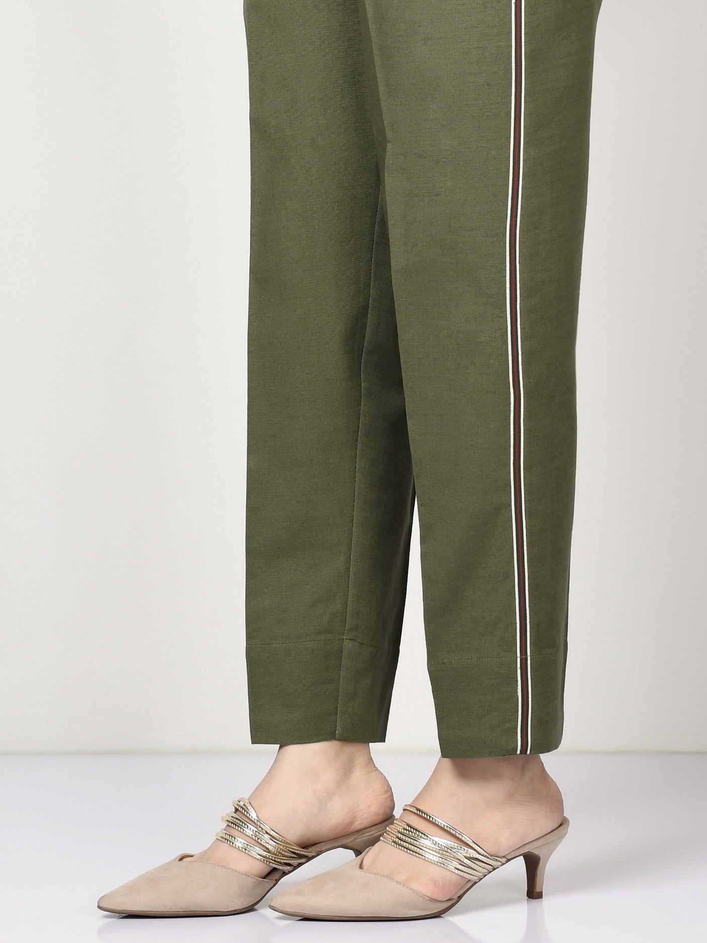 Limelight - Striped Khaddar Trouser