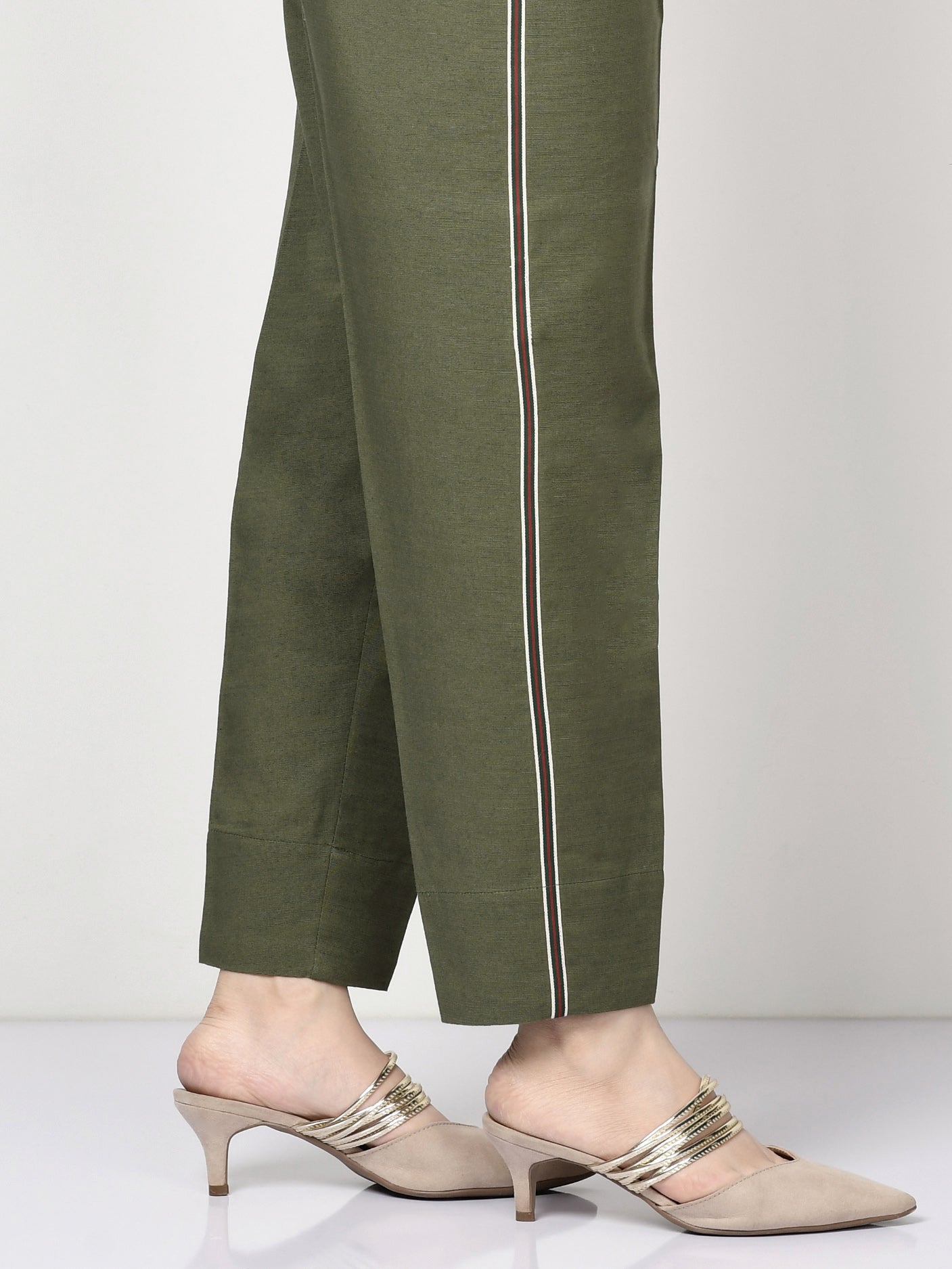 Limelight - Striped Khaddar Trouser