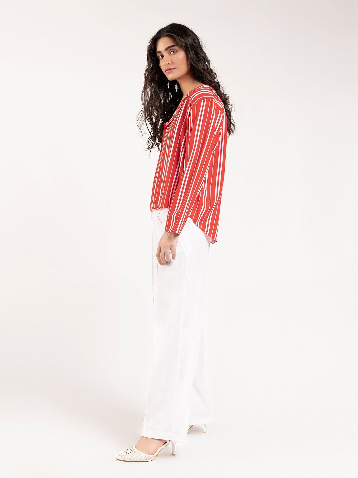 Limelight - Striped Top