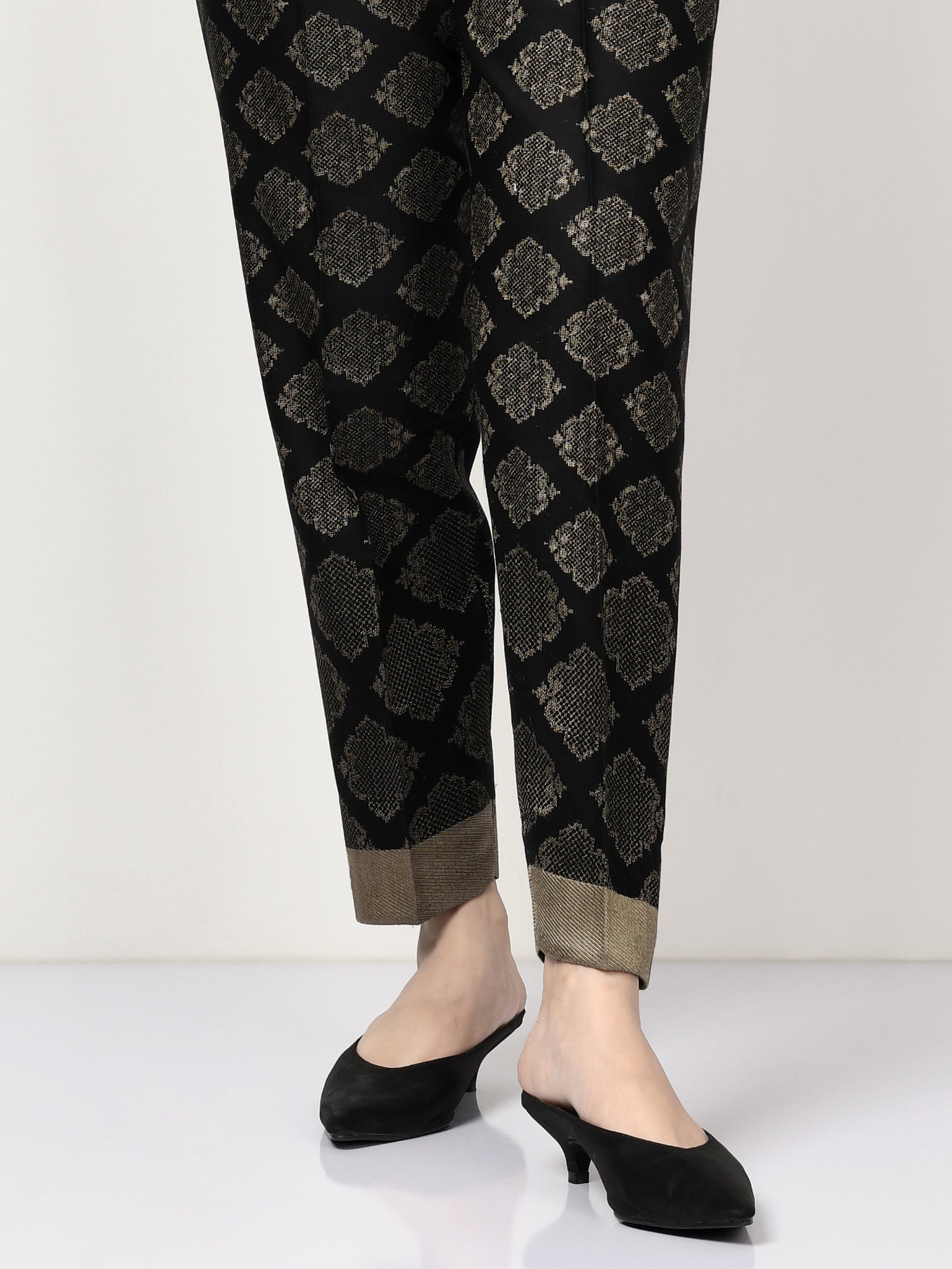 Limelight - Jacquard Straight Trouser