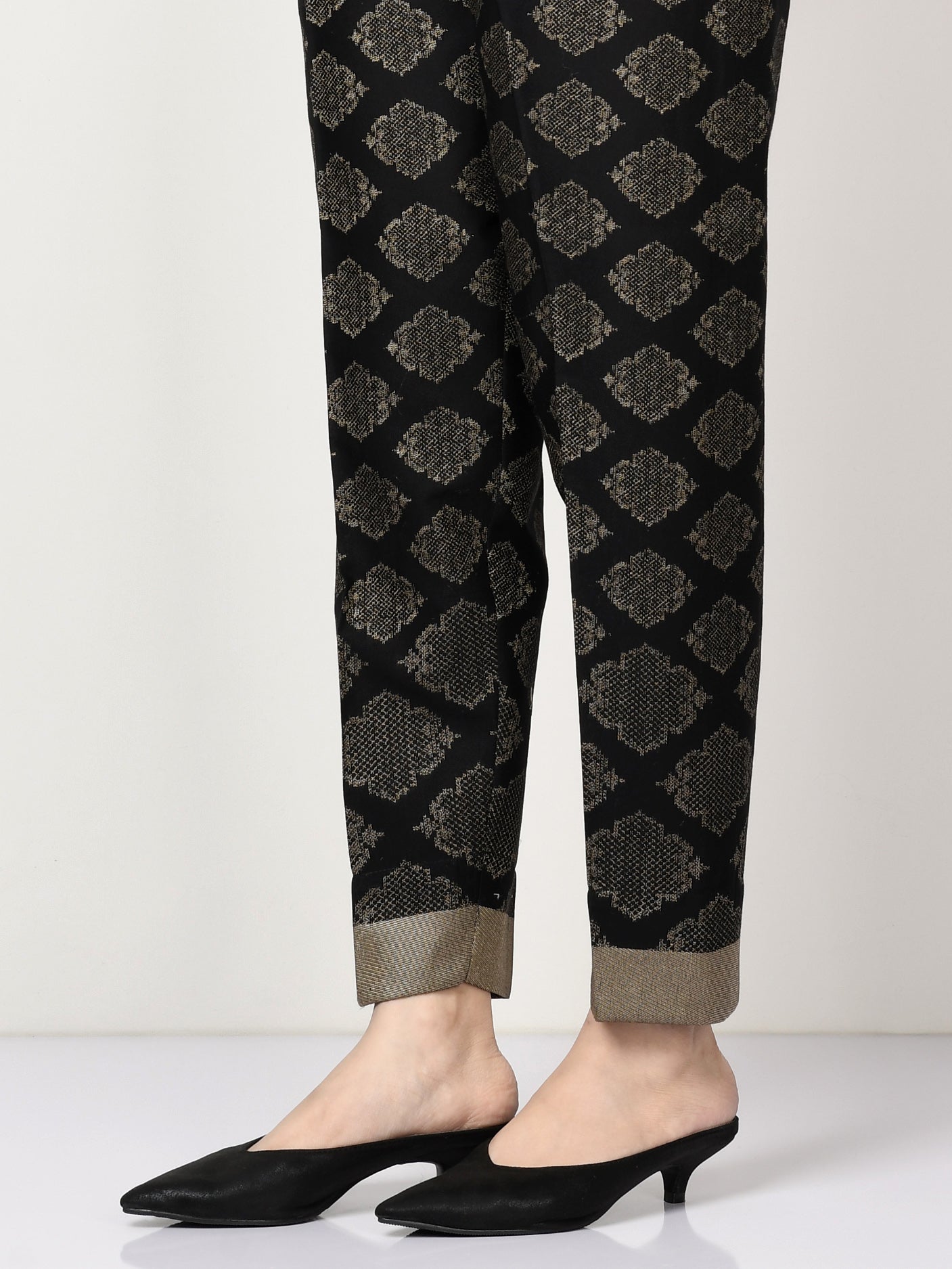 Limelight - Jacquard Straight Trouser