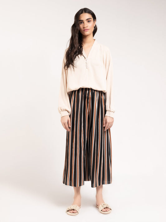 Limelight - Striped Culotte Pants