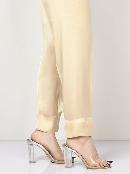 Limelight - Silk Straight Trouser - Skin