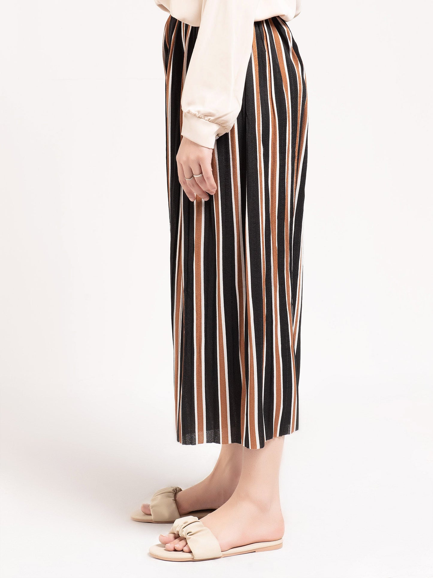 Limelight - Striped Culotte Pants