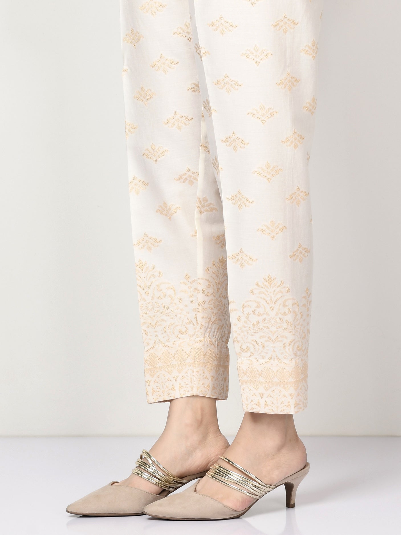 Limelight - Jacquard Straight Trouser