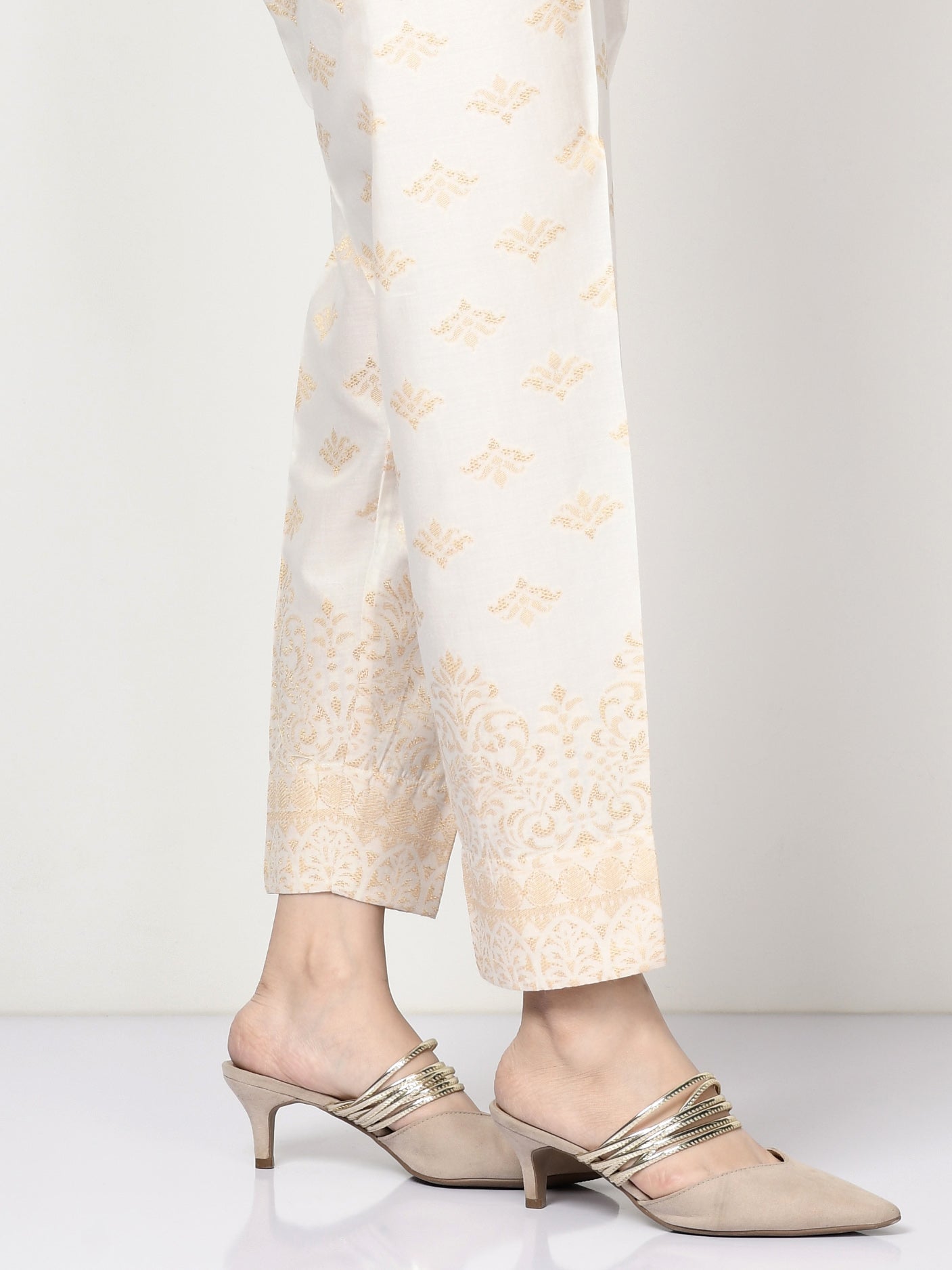 Limelight - Jacquard Straight Trouser