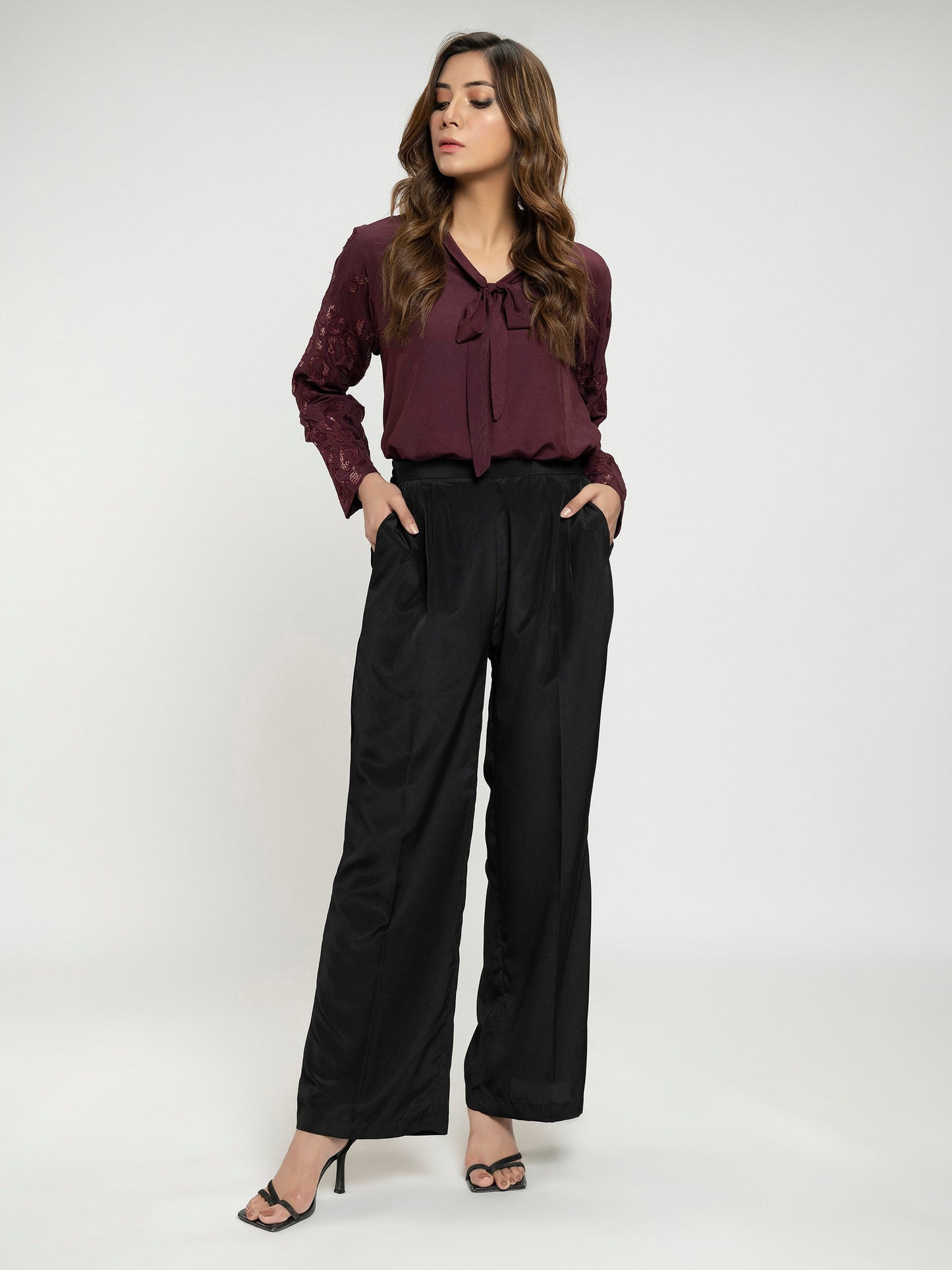 Limelight - Flared Silk Pant