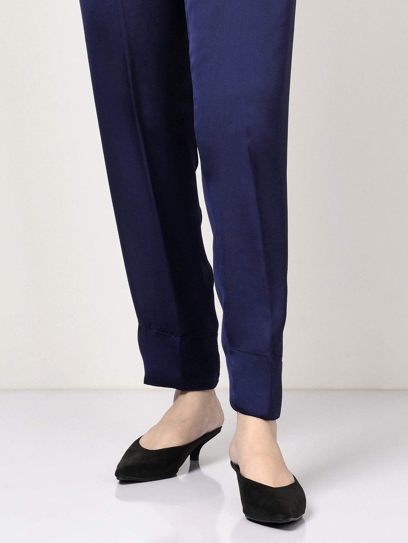 Limelight - Silk Straight Trouser - Royal Blue