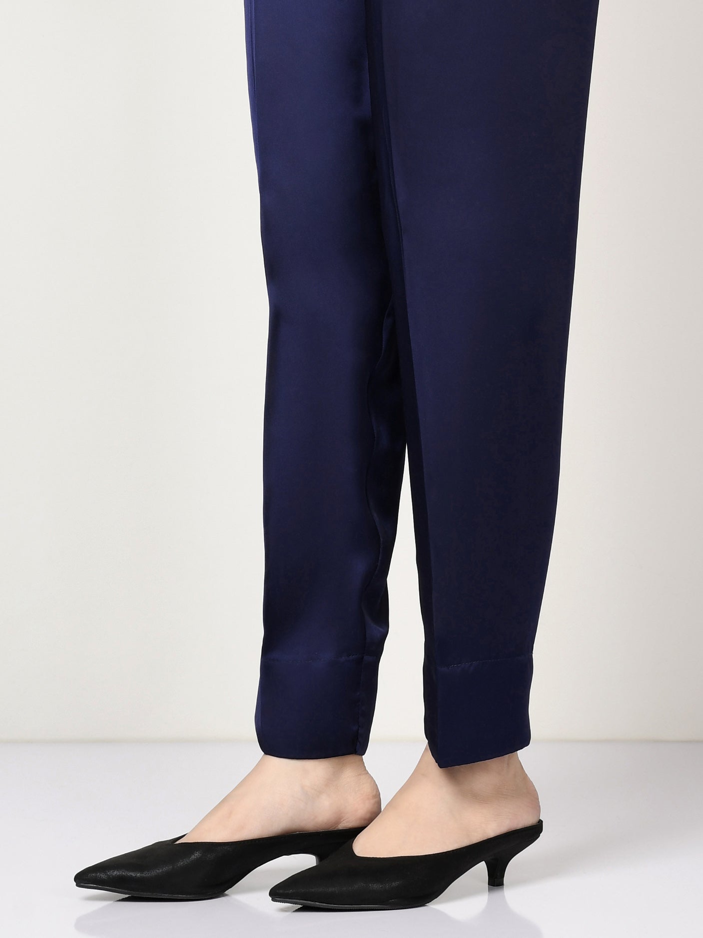 Limelight - Silk Straight Trouser - Royal Blue