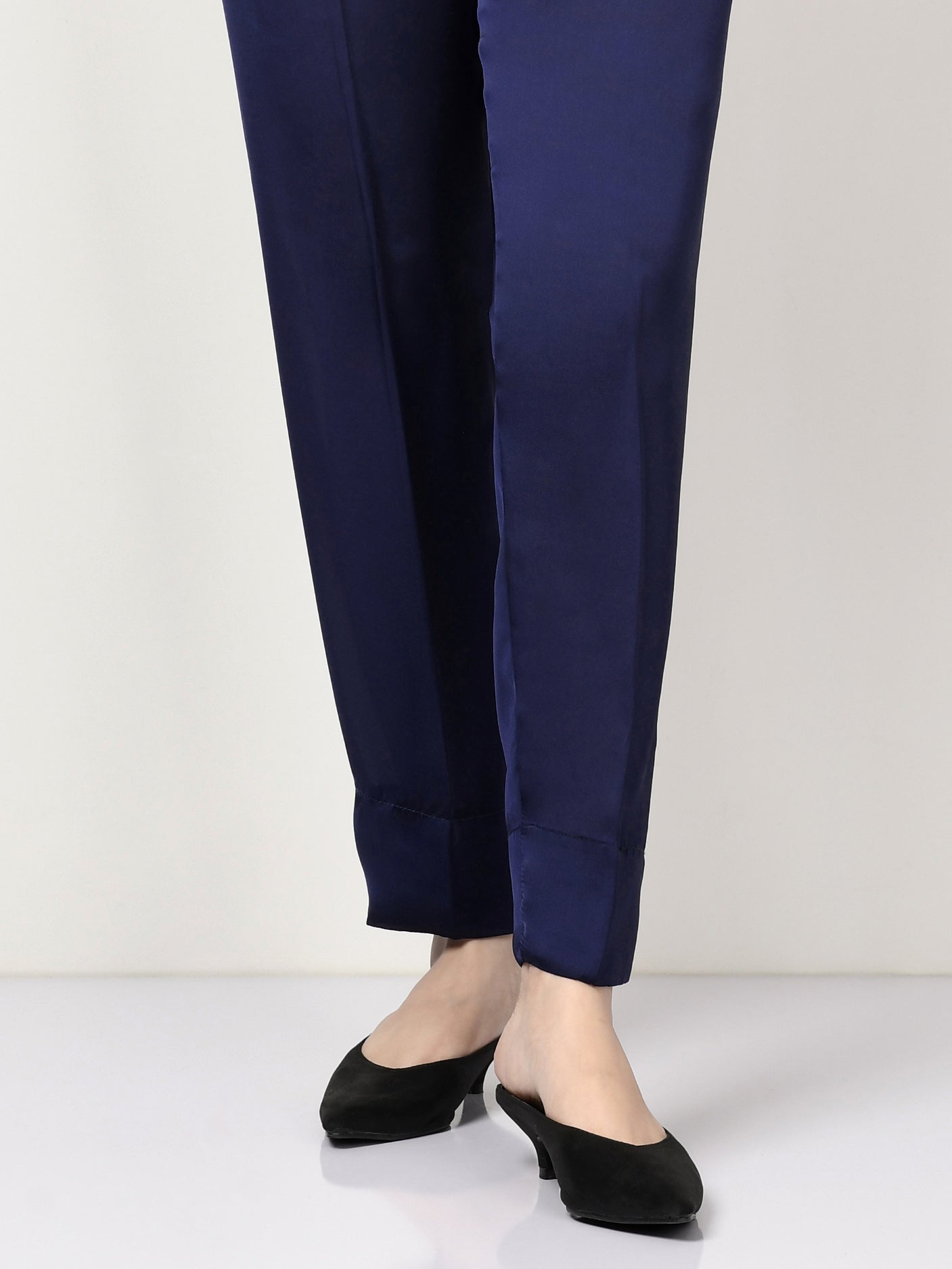 Limelight - Silk Straight Trouser - Royal Blue