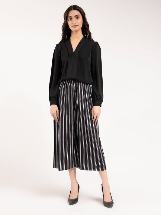 Limelight - Striped Culotte Pants