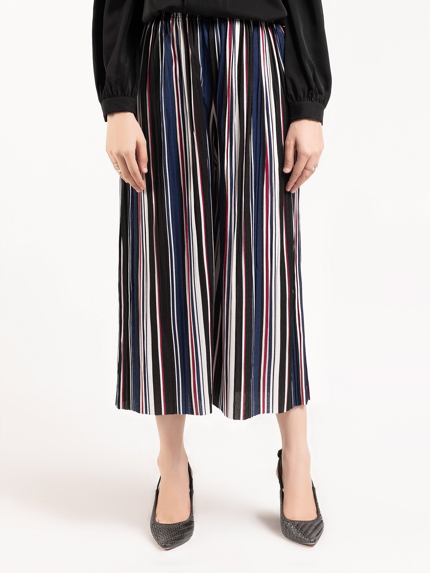 Limelight - Striped Culotte Pants
