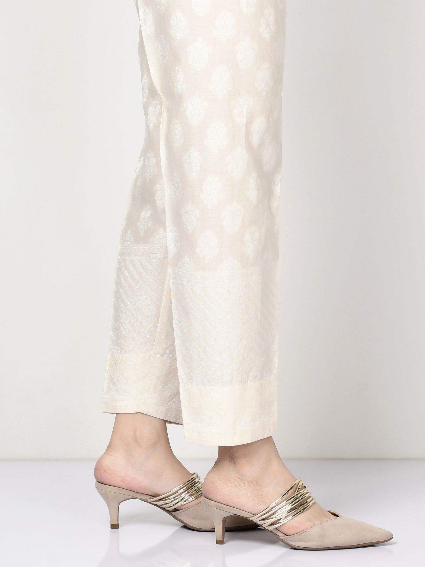 Limelight - Jacquard Straight Trouser